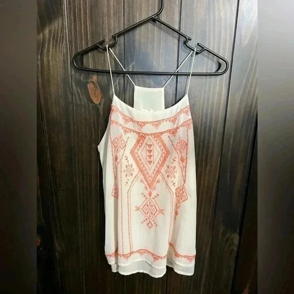 Blu Pepper Embroidered Tank Top | Size: Medium - Picture 3 of 6